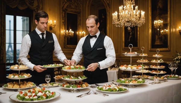 Top traiteurs de luxe à paris : notre sélection exclusive